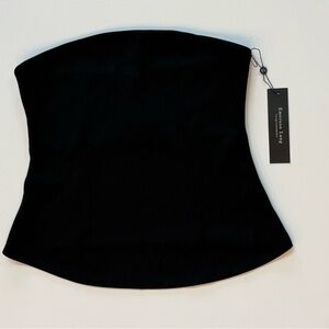 Emerson Lang black Strapless Top size large